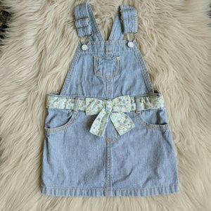Genuine Kids Striped Overall Dress